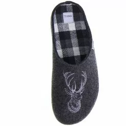 Tofee Herren Hausschuhe (Hirschkopf) Anthrazit - Anthrazit -Schuhladen 10002118 07