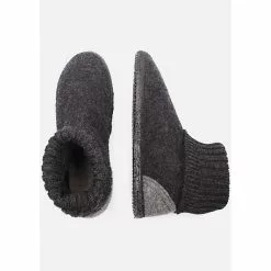 Giesswein Hüttenschuhe Kramsach Adults Hüttenschuhe - Dunkelgrau -Schuhladen 10035716 03