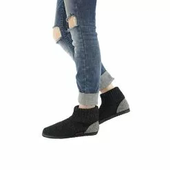 Giesswein Hüttenschuhe Kramsach Adults Hüttenschuhe - Dunkelgrau -Schuhladen 10035716 09