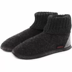 Giesswein Hüttenschuhe Kramsach Adults Hüttenschuhe - Dunkelgrau -Schuhladen 10035716 11