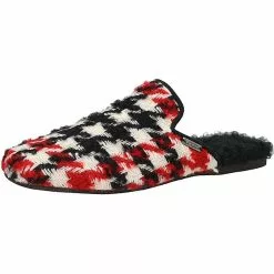 Living Kitzbühel Hausschuhe Pantoffeln - Schwarz/rot