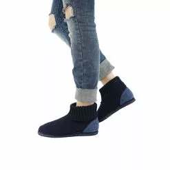 Giesswein Hüttenschuhe Kramsach Adults Hüttenschuhe - Dark Blue Denim -Schuhladen 11584239 09