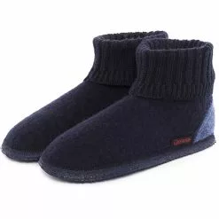 Giesswein Hüttenschuhe Kramsach Adults Hüttenschuhe - Dark Blue Denim -Schuhladen 11584239 11