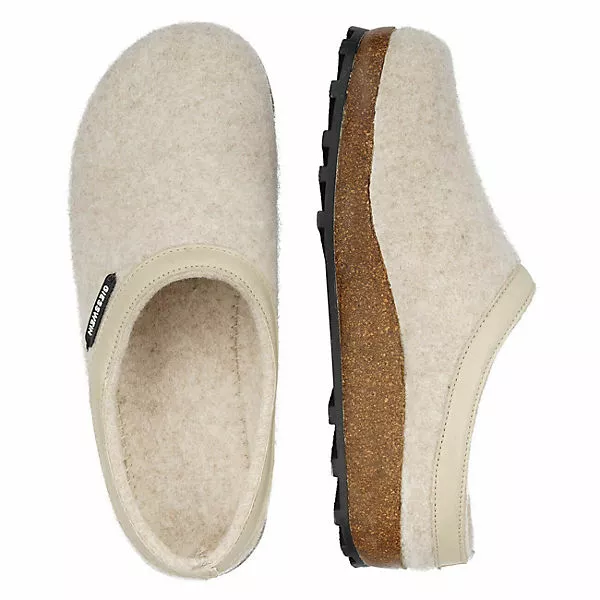 Giesswein Hausschuhe Chamerau Hüttenschuhe - Sand 5 Giesswein Hausschuhe Chamerau Hüttenschuhe - Sand – Bild 3