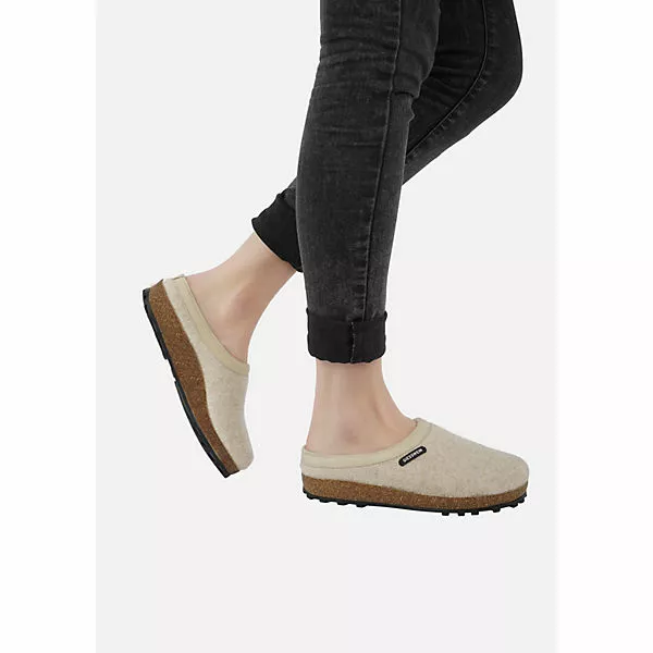 Giesswein Hausschuhe Chamerau Hüttenschuhe - Sand 10 Giesswein Hausschuhe Chamerau Hüttenschuhe - Sand – Bild 8