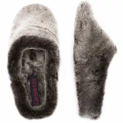 Giesswein Fell-Hausschuhe Gaschurn Hausschuhe - Braun/beige -Schuhladen 11915363 09