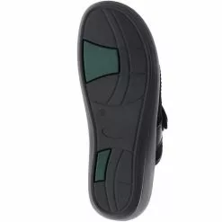 Euroconfort Damen Hausschuhe Schwarz - Schwarz -Schuhladen 12669540 03