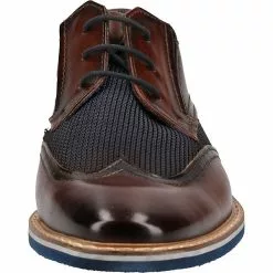 Bugatti Businessschuhe Business-Schnürschuhe - Braun/blau -Schuhladen 13613522 03