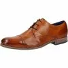 Bugatti Businessschuhe Business-Schnürschuhe - Cognac -Schuhladen 13824038 01