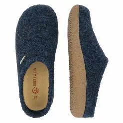 Giesswein Hausschuh Veitsch Hüttenschuhe - Dark Blue Denim 16 Giesswein Hausschuh Veitsch Hüttenschuhe - Dark Blue Denim -Schuhladen 15340140 03