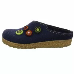 Haflinger Hausschuhe Hausschuhe - Blau -Schuhladen 15350996 02