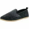 Inblu Damen Espadrilles Hausschuhe Slipper Schwarz/grau - Grau -Schuhladen 15450693 01