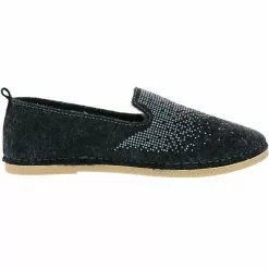 Inblu Damen Espadrilles Hausschuhe Slipper Schwarz/grau - Grau -Schuhladen 15450693 06