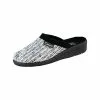 SALIHA® Hausschuhe Silvi Strukturgewebe - Grau -Schuhladen 16362383 01