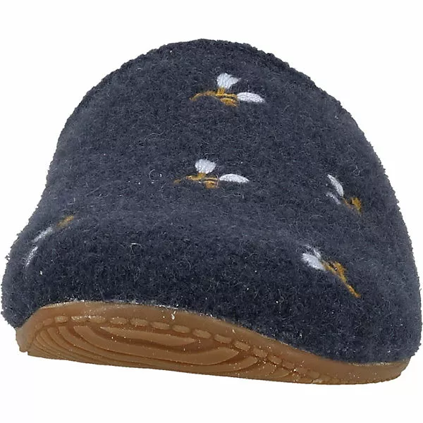 Living Kitzbühel Hausschuhe Pantoffeln - Dunkelblau 5 Living Kitzbühel Hausschuhe Pantoffeln - Dunkelblau – Bild 3