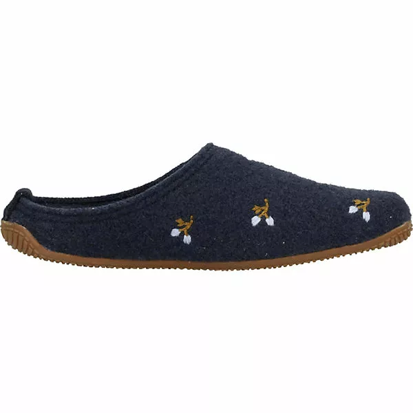 Living Kitzbühel Hausschuhe Pantoffeln - Dunkelblau 6 Living Kitzbühel Hausschuhe Pantoffeln - Dunkelblau – Bild 4