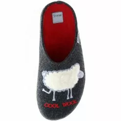 Tofee Damen Hausschuhe Slipper Pantoffeln Pantoletten Naturwollfilz (Cool Wool) Anthrazit - Anthrazit 15 Tofee Damen Hausschuhe Slipper Pantoffeln Pantoletten Naturwollfilz (Cool Wool) Anthrazit - Anthrazit -Schuhladen 17079450 07