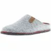 Tofee Damen Hausschuhe Slipper Pantoffeln Pantoletten Naturwollfilz Grau - Grau 2 Tofee Damen Hausschuhe Slipper Pantoffeln Pantoletten Naturwollfilz Grau - Grau -Schuhladen 17079453 01