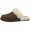 Ugg Scuffette Ii Lammfell-Hausschuhe - Braun -Schuhladen 18557604 01