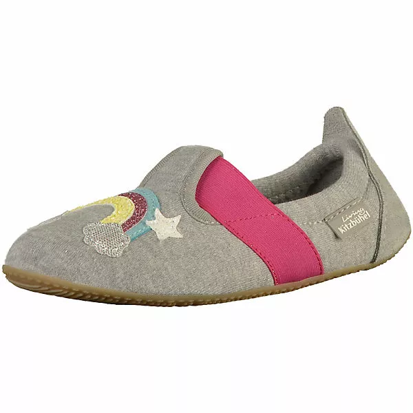 Living Kitzbühel Hausschuhe EINHORN Für Mädchen - Hellgrau 4 Living Kitzbühel Hausschuhe EINHORN Für Mädchen - Hellgrau – Bild 2