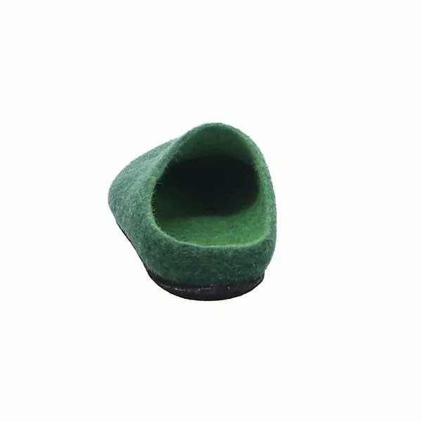 Magicfelt Filzpantoffel AN 709 Filzpantoffeln - Dunkelgrün 6 Magicfelt Filzpantoffel AN 709 Filzpantoffeln - Dunkelgrün – Bild 4