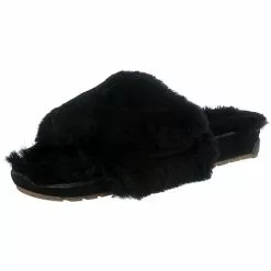 EMU Australia Musica Lammfell-Hausschuhe - Schwarz