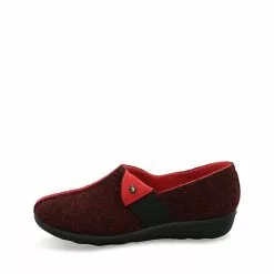 Westland Avignon 126 | Hausschuh Für Damen | Rot Avignon 126, Rot Pantoffeln - Rot -Schuhladen 20464972 08