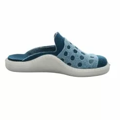 Westland Monaco Damen 64 | Hausschuh Für Damen | Grün Monaco Damen 64, Petrol-kombi Pantoffeln - Petrol -Schuhladen 20465080 03