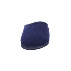 Haflinger Hausschuh Walktoffel Kaschmir Hausschuhe - Blau -Schuhladen 20779498 07