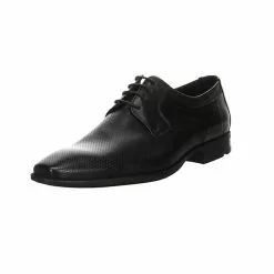 Lloyd Herren Businessschuhe Labell Schnürschuh Schnürhalbschuhe Büro Elegant Glattleder Uni Business-Schnürschuhe - Schwarz -Schuhladen 20785560 04