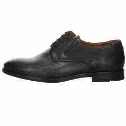 Lloyd Herren Businessschuhe Kelsan Schnürschuh Schnürhalbschuhe Büro Elegant Glattleder Uni Business-Schnürschuhe - Schwarz -Schuhladen 20791240 02