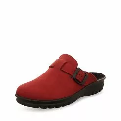 Westland Metz 390 | Hausschuh Für Damen | Rot Metz 390, Carmin Pantoffeln - Rot -Schuhladen 20800729 08