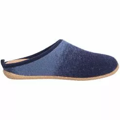Rohde Damen Hausschuhe/Clogs Geschlossene Hausschuhe - Blau -Schuhladen 21548899 05