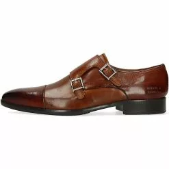 Melvin & Hamilton Lance 1 Monk Schuhe Schnallenschuhe - Braun -Schuhladen 22108411 03