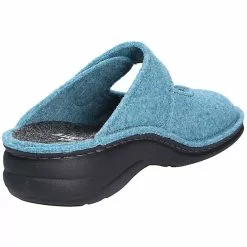 Finn Comfort Damen Hausschuhe/Clogs Geschlossene Hausschuhe - Blau -Schuhladen 22195795 04