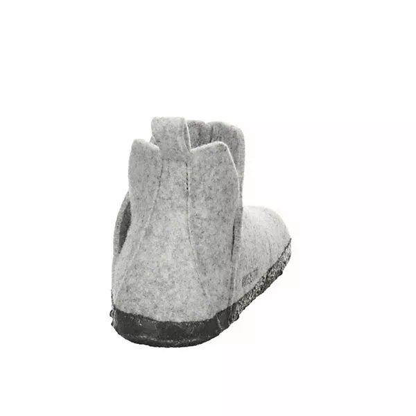 Birkenstock Damen Hausschuhe Slipper Andermatt Hüttenschuh Gemütlich Puschen Textil Uni Hausschuhe - Hellgrau 10 Birkenstock Damen Hausschuhe Slipper Andermatt Hüttenschuh Gemütlich Puschen Textil Uni Hausschuhe - Hellgrau – Bild 8