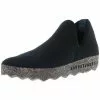 Asportuguesas CITY P018003010 Damen Hausschuhe Slipper Naturwollfilz Schwarz - Schwarz -Schuhladen 22820360 01