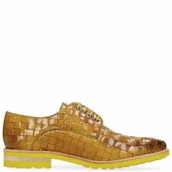 Melvin & Hamilton Brad 7 Derby Schuhe Business-Schnürschuhe - Gelb -Schuhladen 22981045 02