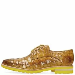 Melvin & Hamilton Brad 7 Derby Schuhe Business-Schnürschuhe - Gelb -Schuhladen 22981045 03