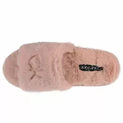 Calvin Klein Hausschuhe Slipper Sandal Fur HW0HW00634-TBP Hausschuhe - Rosa -Schuhladen 24159449 03