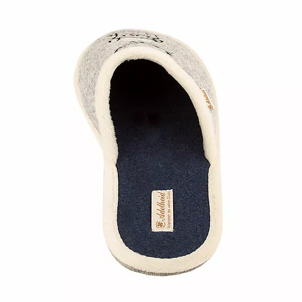 Adelheid Platzhirsch Filzpantoffel - Silbergrau 7 Adelheid Platzhirsch Filzpantoffel - Silbergrau – Bild 5