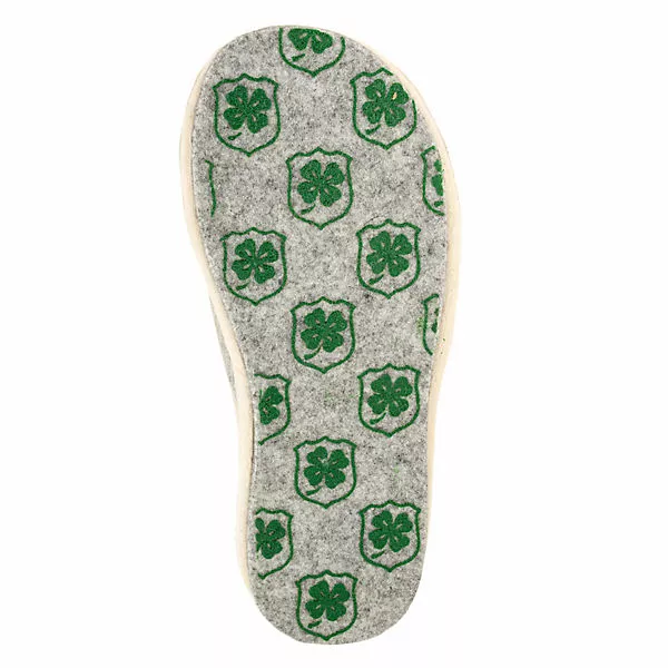 Adelheid Platzhirsch Filzpantoffel - Silbergrau 9 Adelheid Platzhirsch Filzpantoffel - Silbergrau – Bild 7