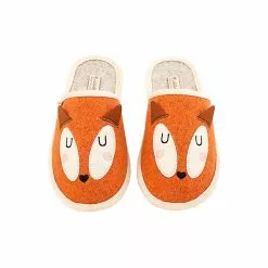 Adelheid Fuchs Filzpantoffeln - Orange