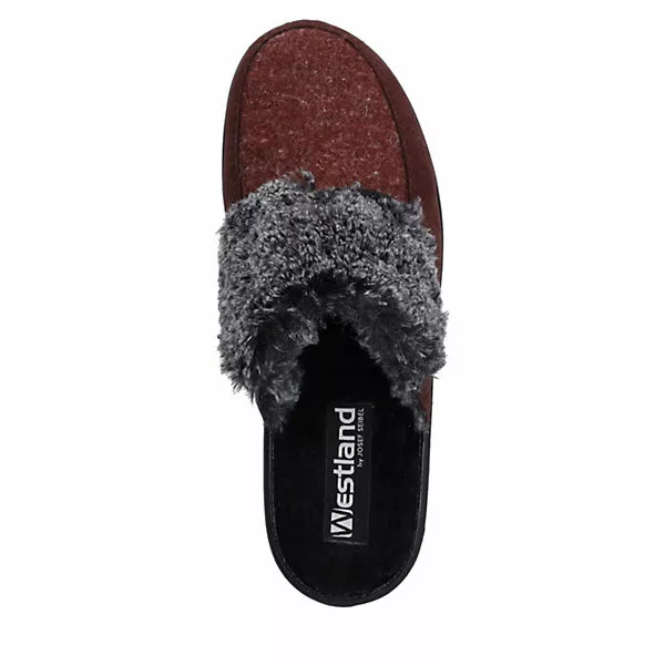 Westland Nice 107 | Hausschuh Für Damen | Rot Nice 107, Bordo-kombi Pantoffeln - Bordeaux 15 Westland Nice 107 | Hausschuh Für Damen | Rot Nice 107, Bordo-kombi Pantoffeln - Bordeaux – Bild 13