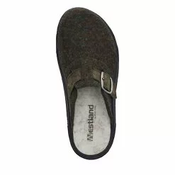 Westland Roubaix 04 | Hausschuh Für Damen | Grün Roubaix 04, Oliv-kombi Pantoffeln - Oliv -Schuhladen 24533621 13