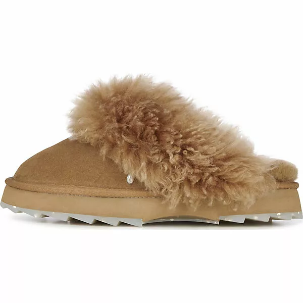 EMU Australia Jolie Sharky Curly Lammfell-Hausschuhe - Braun 4 EMU Australia Jolie Sharky Curly Lammfell-Hausschuhe - Braun – Bild 2