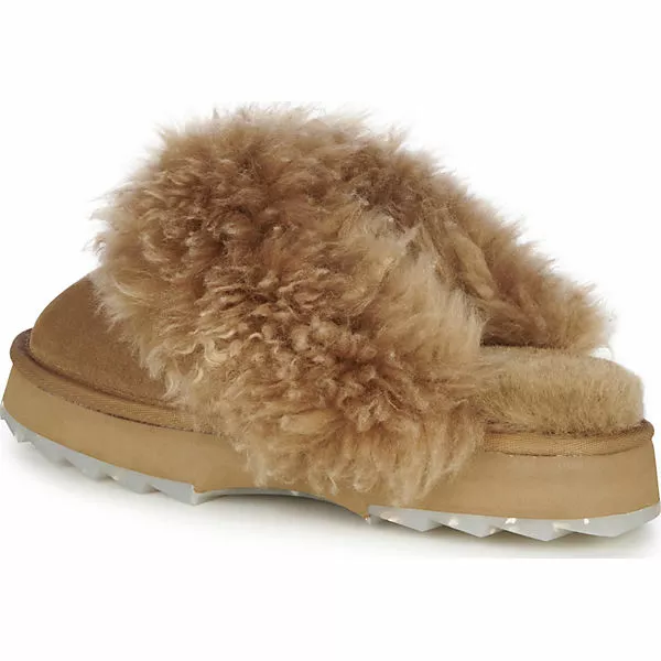 EMU Australia Jolie Sharky Curly Lammfell-Hausschuhe - Braun 6 EMU Australia Jolie Sharky Curly Lammfell-Hausschuhe - Braun – Bild 4