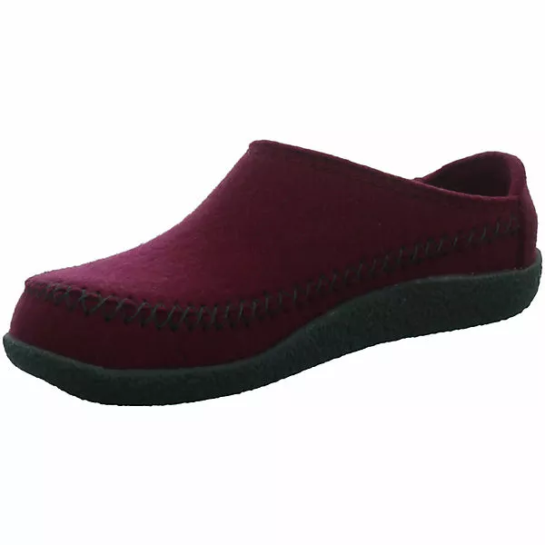 Haflinger Hausschuhe - Rot 3 Haflinger Hausschuhe - Rot