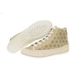 Geox Damenschuhe New Moena Business-Schnürschuhe - Beige -Schuhladen 25361639 04