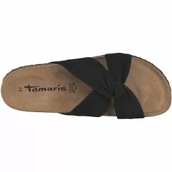 Tamaris Pantolette Hausschuhe - Schwarz -Schuhladen 25435815 04